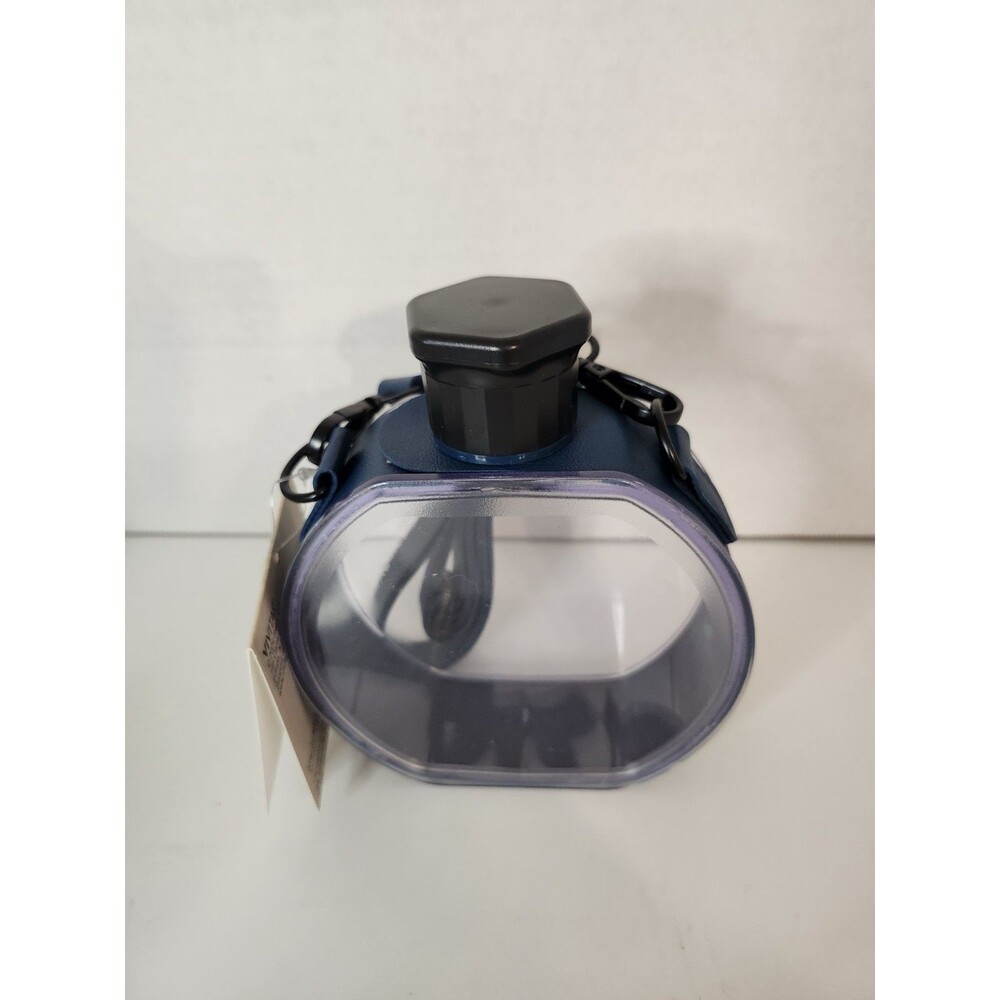 Blue Canteen- 400 ML- Long Blue Strap- Great for Camping/Hiking 13.53 Oz.